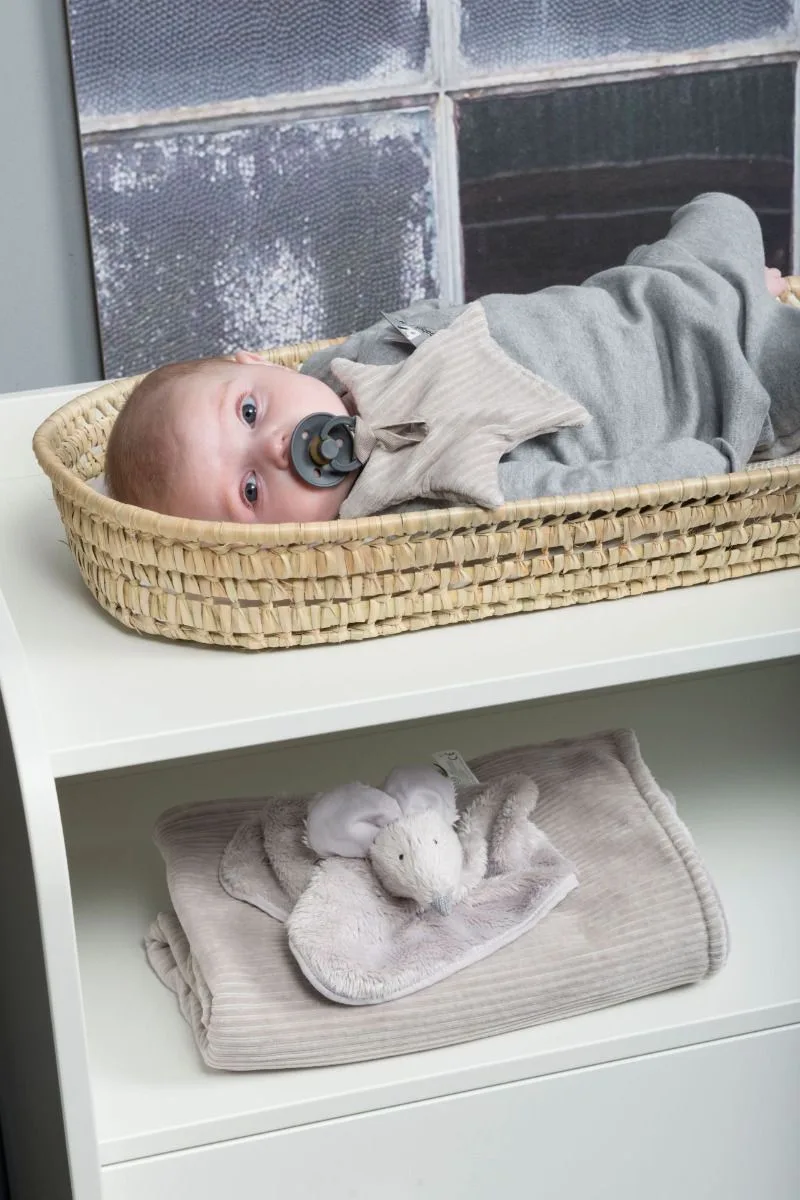 Speendoekje - Speenknuffel ster Sense van Baby's Only in Kiezelgrijs – productfoto 2 van 2