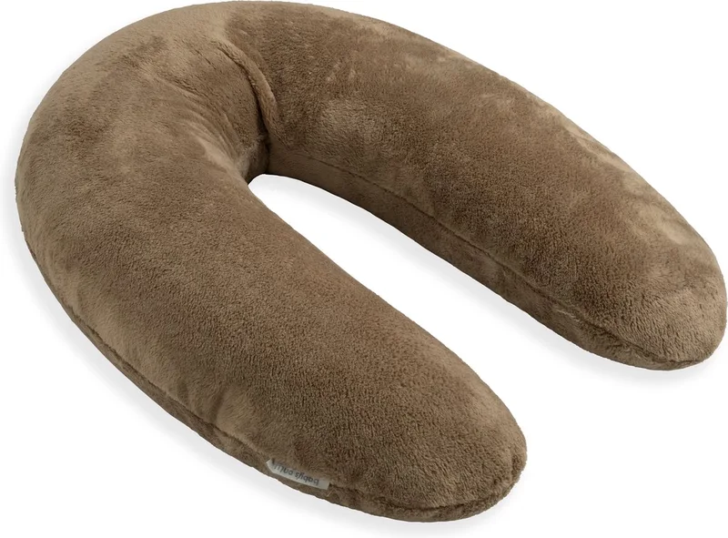 Voedingskussen - Zwangerschapskussen - Zijslaapkussen - Lichaamskussen Cozy - 160 cm - Extra zacht de Baby's Only en Clay – photo produit
