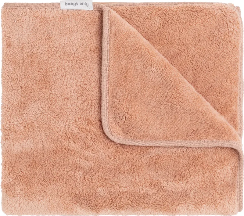 Wiegdeken gemaakt van teddystof - Baby deken Cozy - Dekentje voor meisjes - 2.0 TOG - 70x95 cm - Superzacht en comfortabel by Baby's Only in Tuscany – product photo