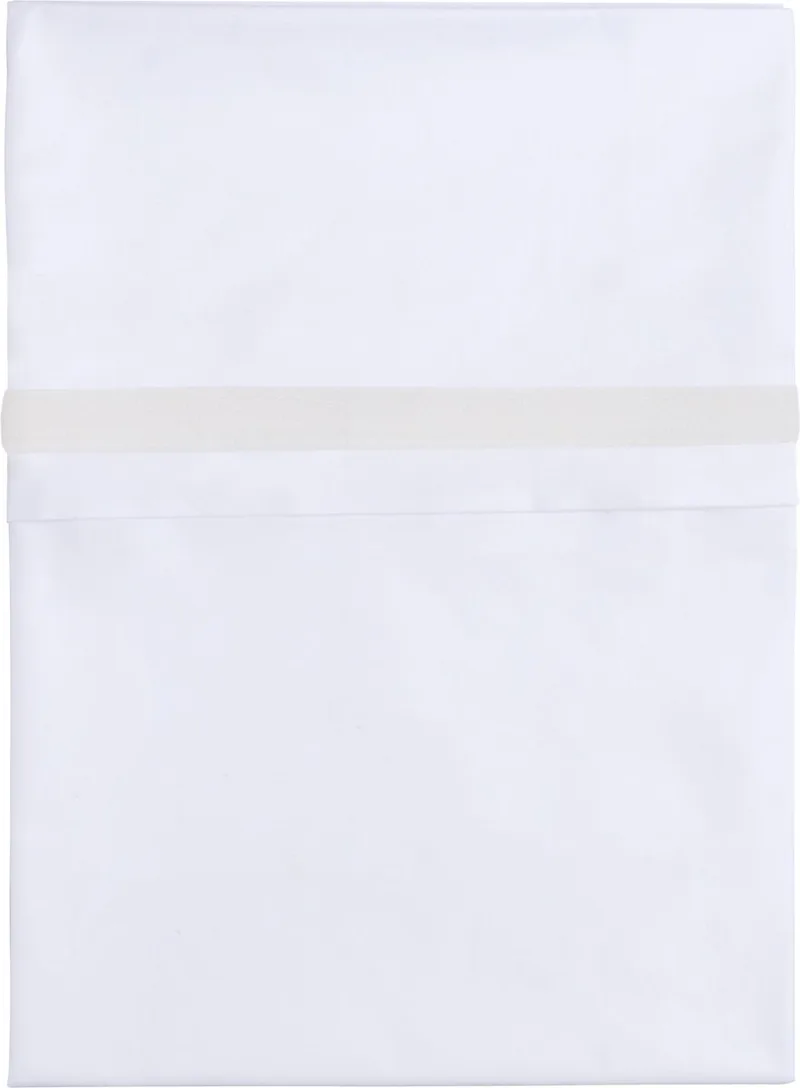 Wieglaken geweven bies - 80x100 cm - 100% egyptisch katoen by Baby's Only in White – product photo