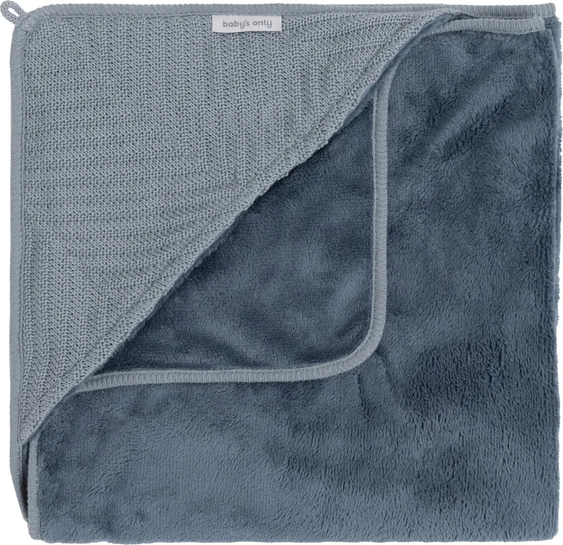 Wikkeldeken Grace - 75x75 cm van Baby's Only in Nordic Blue – productfoto