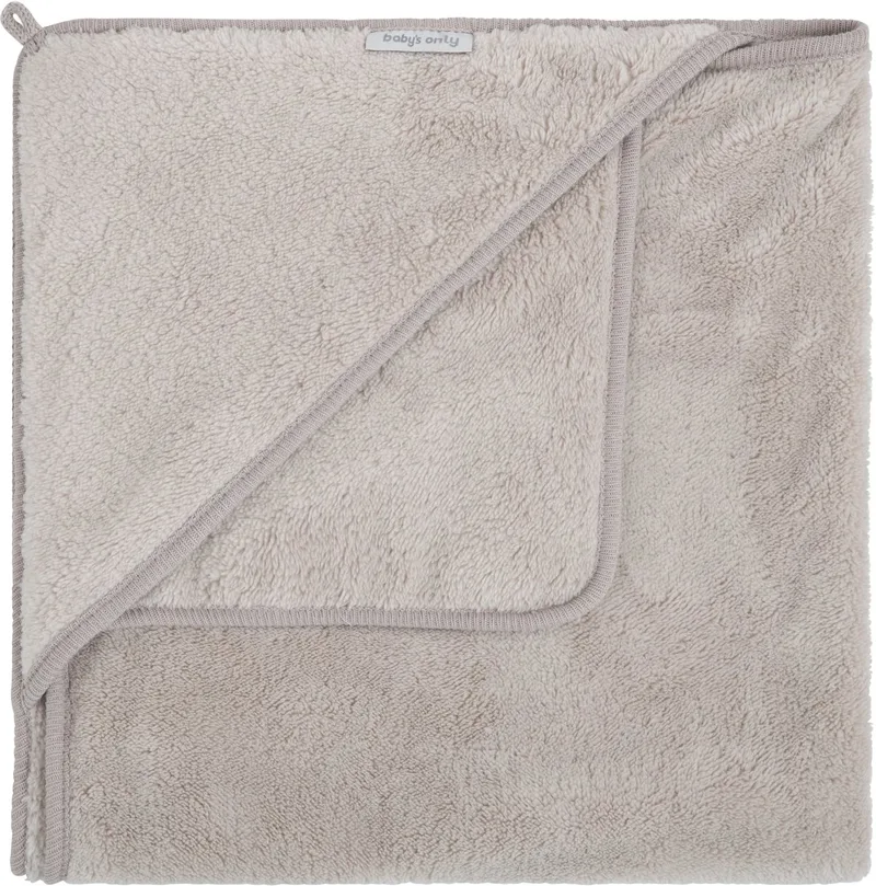 Wikkeldeken - Omslagdoek baby Cozy - 75x75 cm - Geschikt voor drie- en vijfpuntsgordel - Extra zacht de Baby's Only en Urban Taupe – photo produit