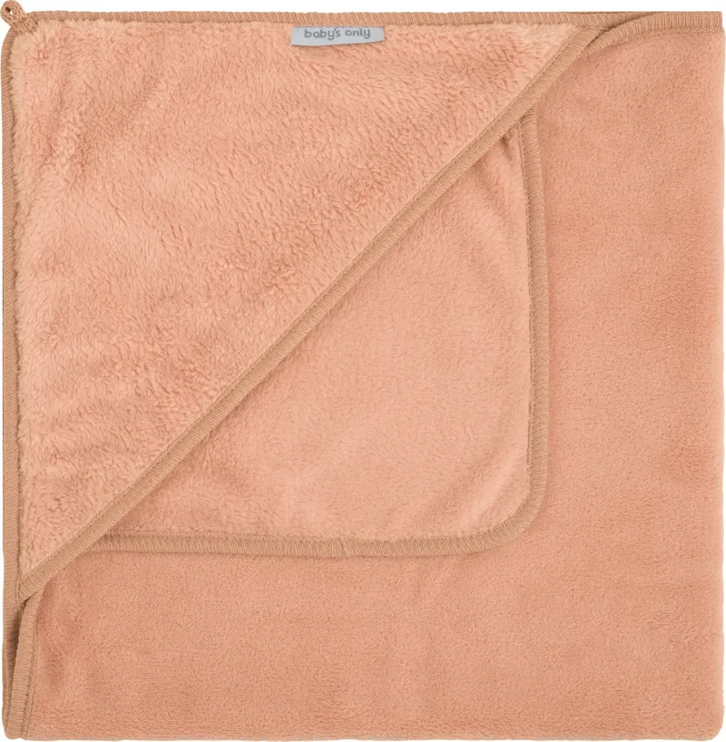 Wikkeldeken - Omslagdoek baby Cozy met teddystof - 75x75 cm - Geschikt voor drie- en vijfpuntsgordel - Extra zacht by Baby's Only in Tuscany – product photo