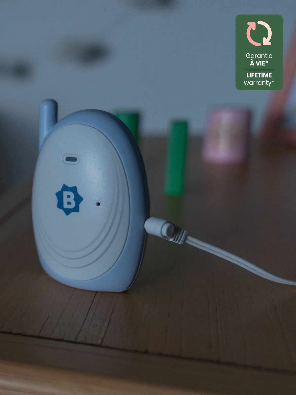 Babyfoon Audio 300M BABYMOOV blauw von Badabulle – Produktfoto