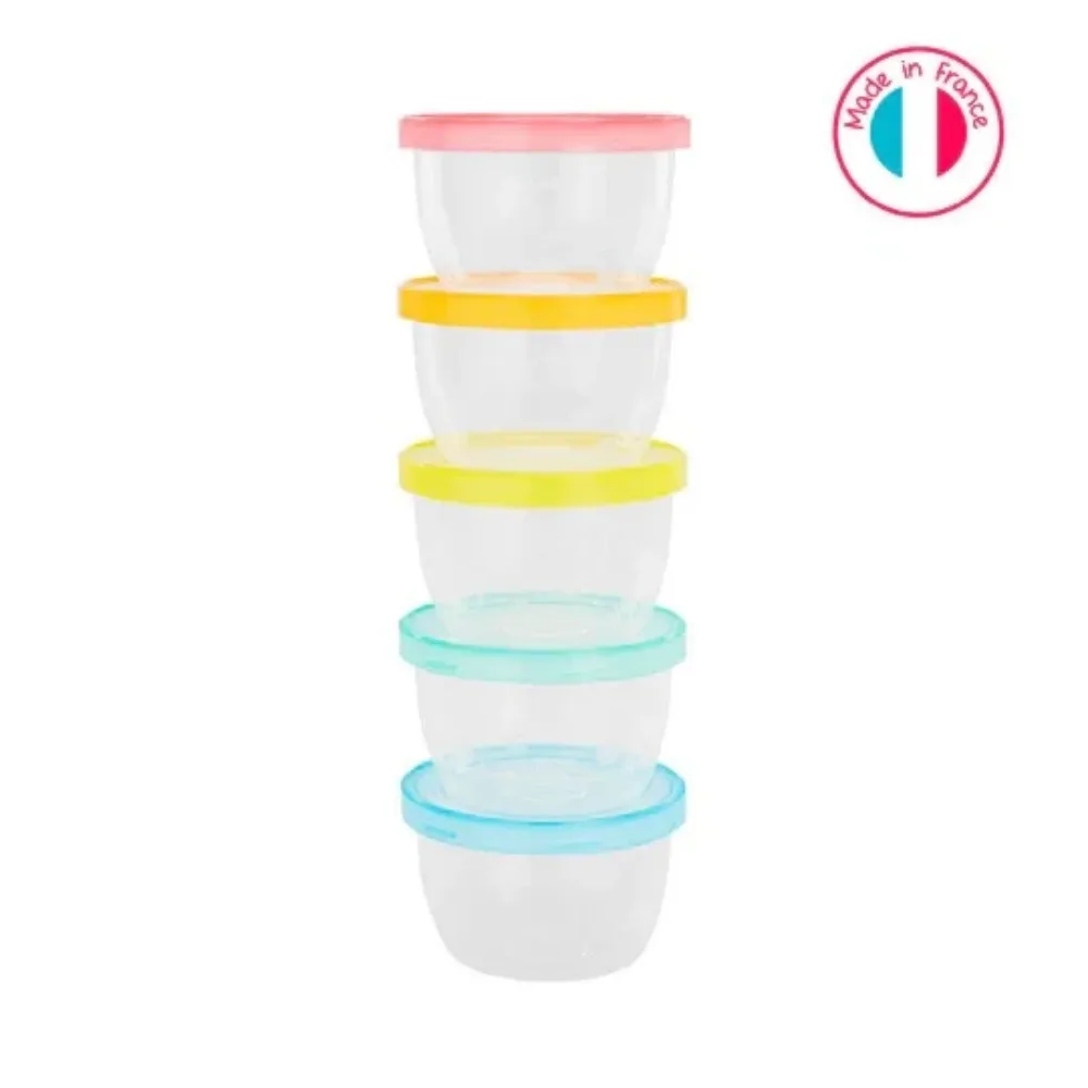 Bewaarpotjes Badabulle Bada Bowls 250ml 5st van Badabulle – productfoto