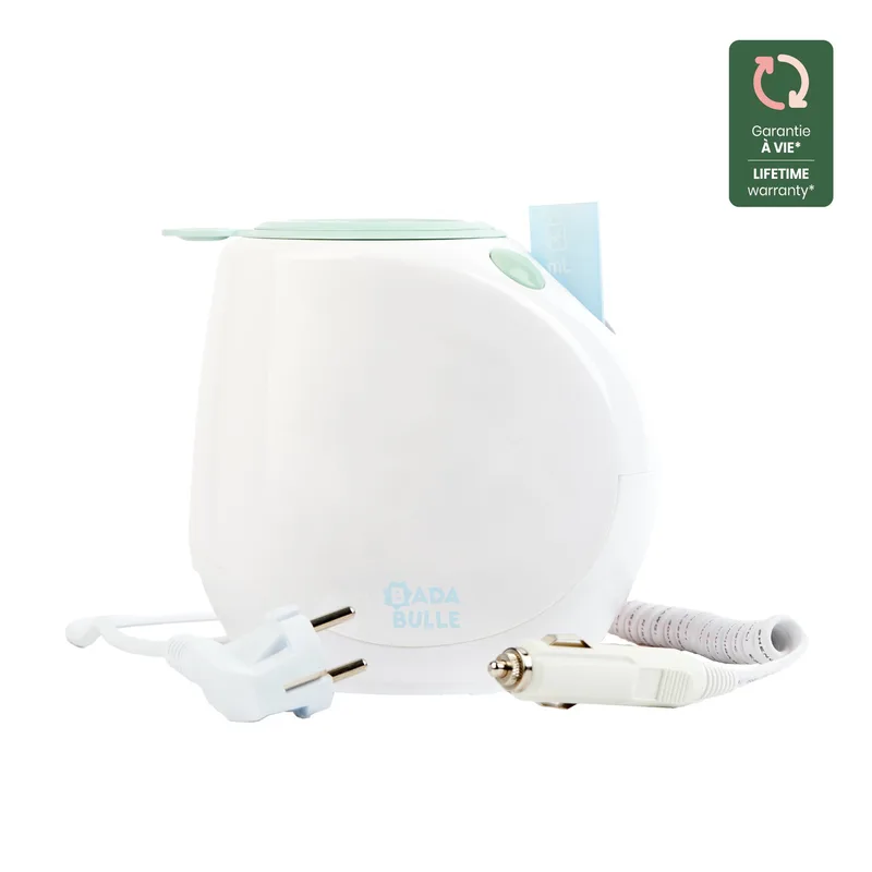 Flessenwarmer Badabulle Easy+ Pastel voor onderweg of thuis by Badabulle – product photo