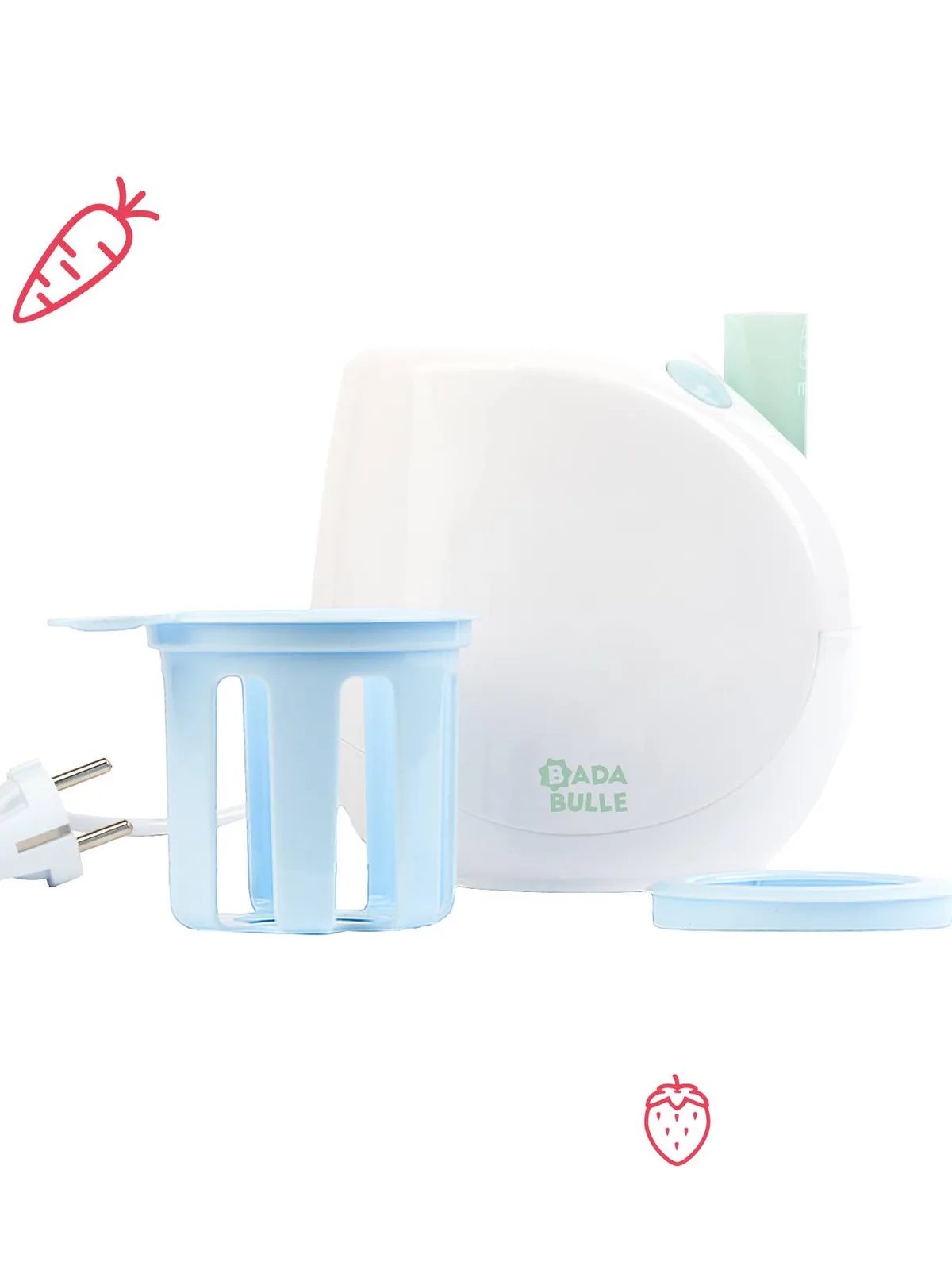 Flessenwarmer EASY+ BADABULLE wit van Badabulle – productfoto