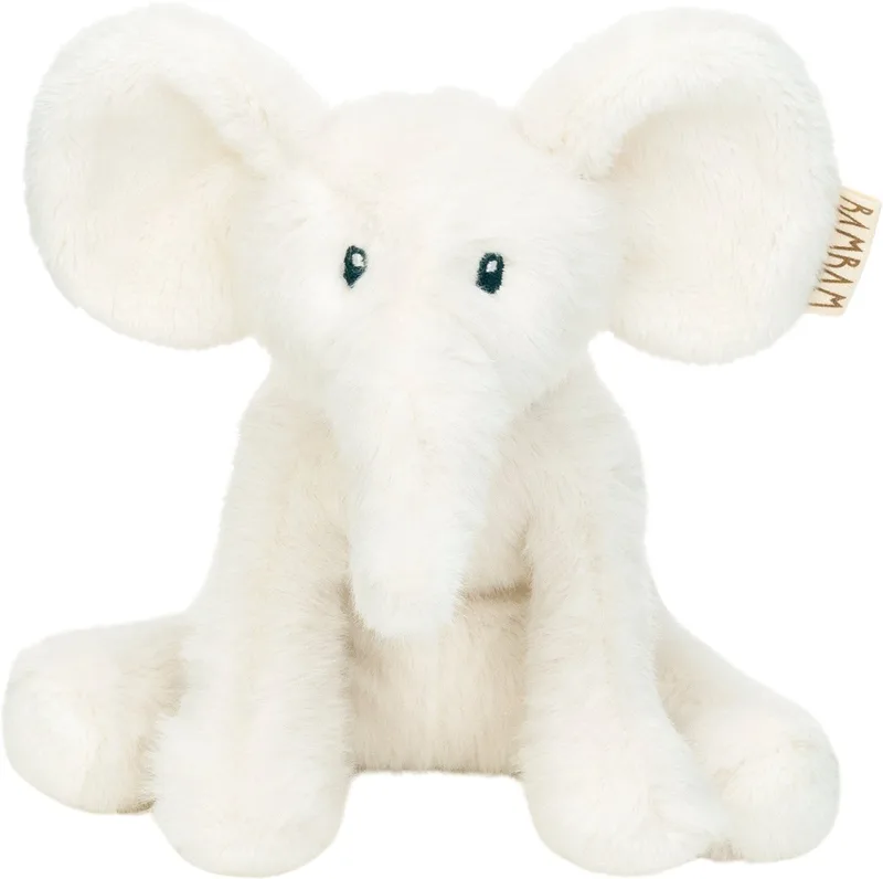Knuffel - Elephant - 16 cm van BamBam in Ivoor – productfoto