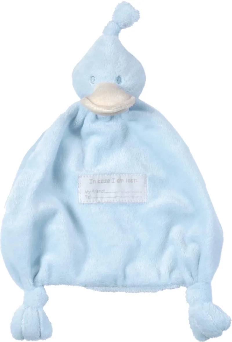 Knuffeldoekje Eend - Baby cadeau by BamBam in Blue – product photo
