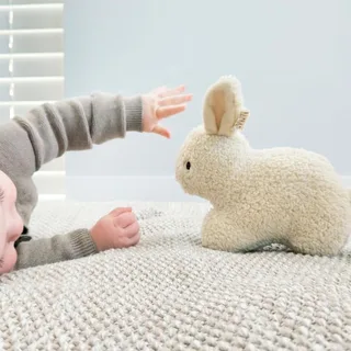Konijn Knuffel från BamBam i Beige – produktbild 2 av 3