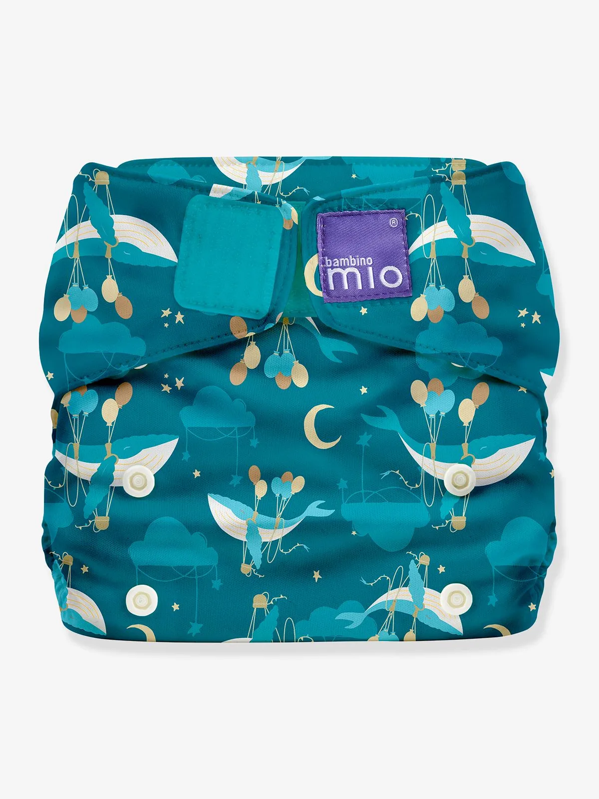 Misolo herbruikbare luier alles-in-één BAMBINO MIO blauw van Bambino Mio – productfoto