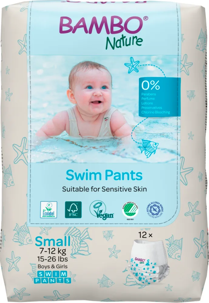 Swim Pants Small van Bambo Nature – productfoto