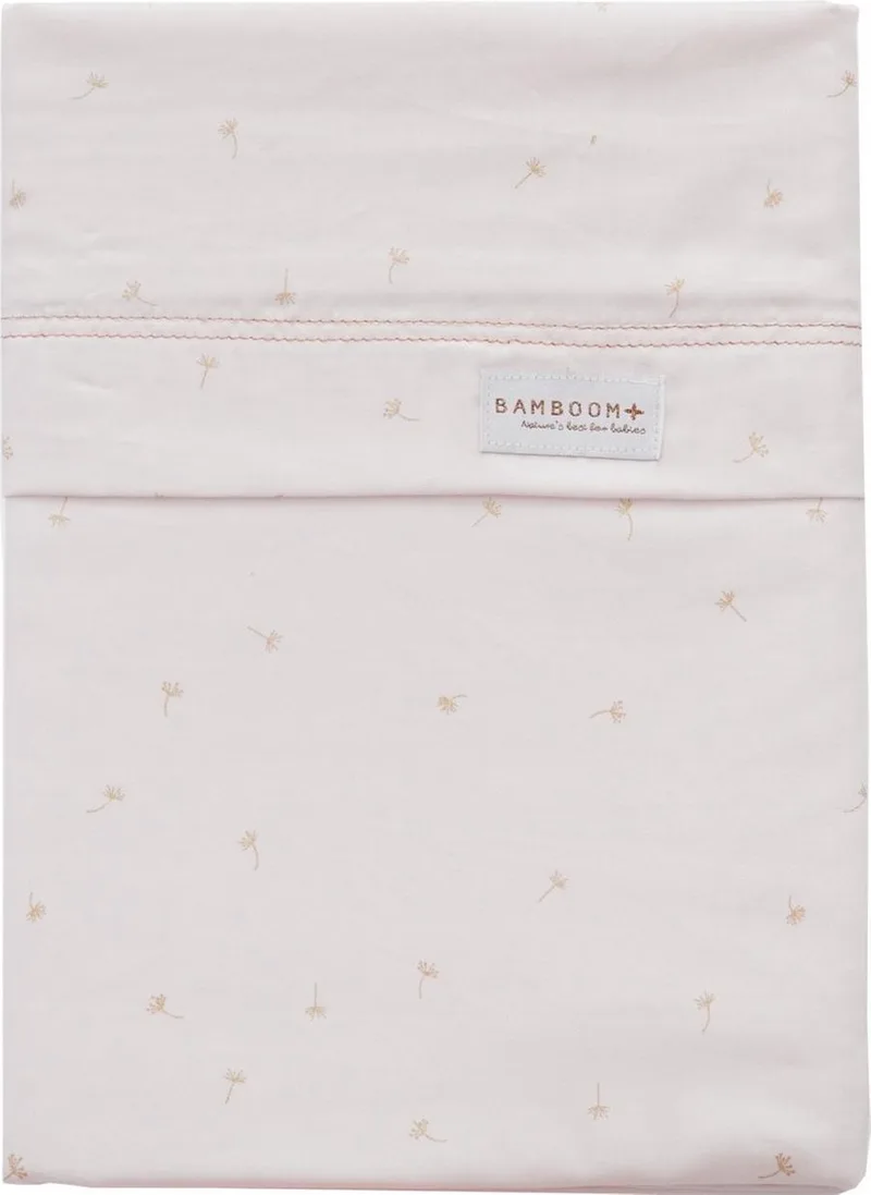 Flower Wieglaken 75 x 100 cm by Bamboom in Roze licht – product photo