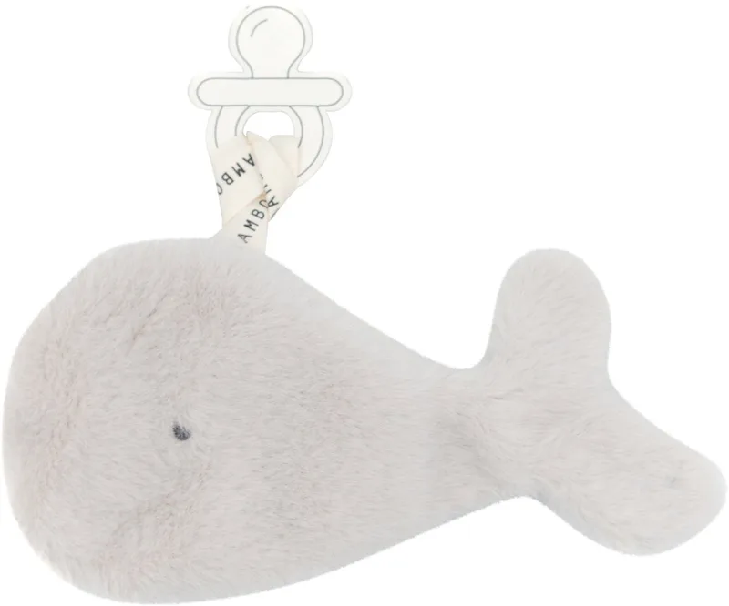 Pluche fopspeenhouder - Ocean Shades van Bamboom in Grijs – productfoto