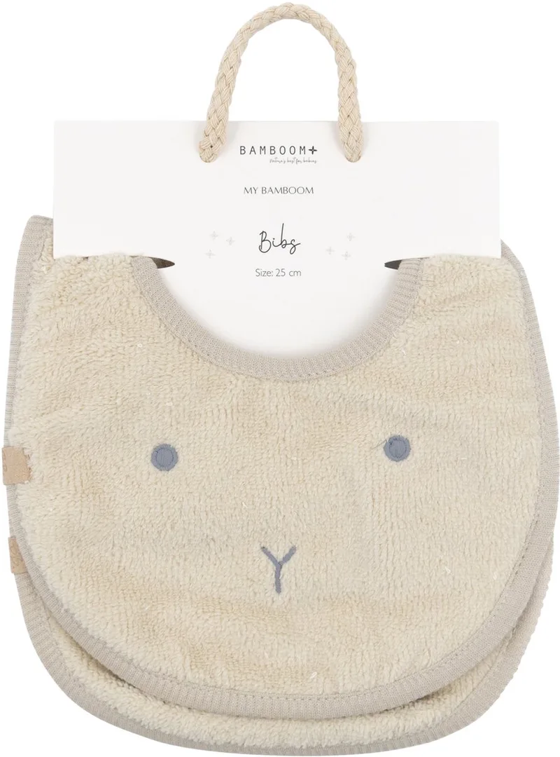 Terry Slabbetjes – Set van 2 - Sand by Bamboom in Beige – product photo