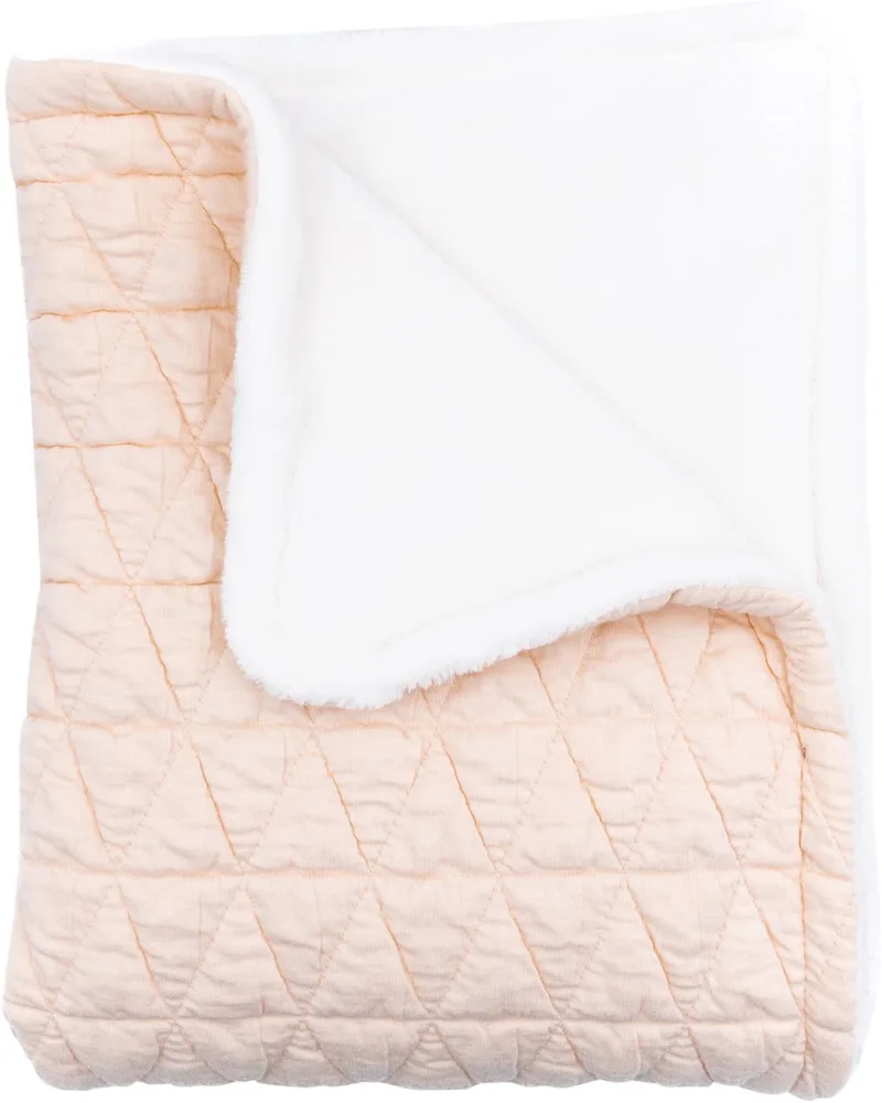 Wrinkled Wiegdeken - Water Peach van Bamboom in Roze – productfoto