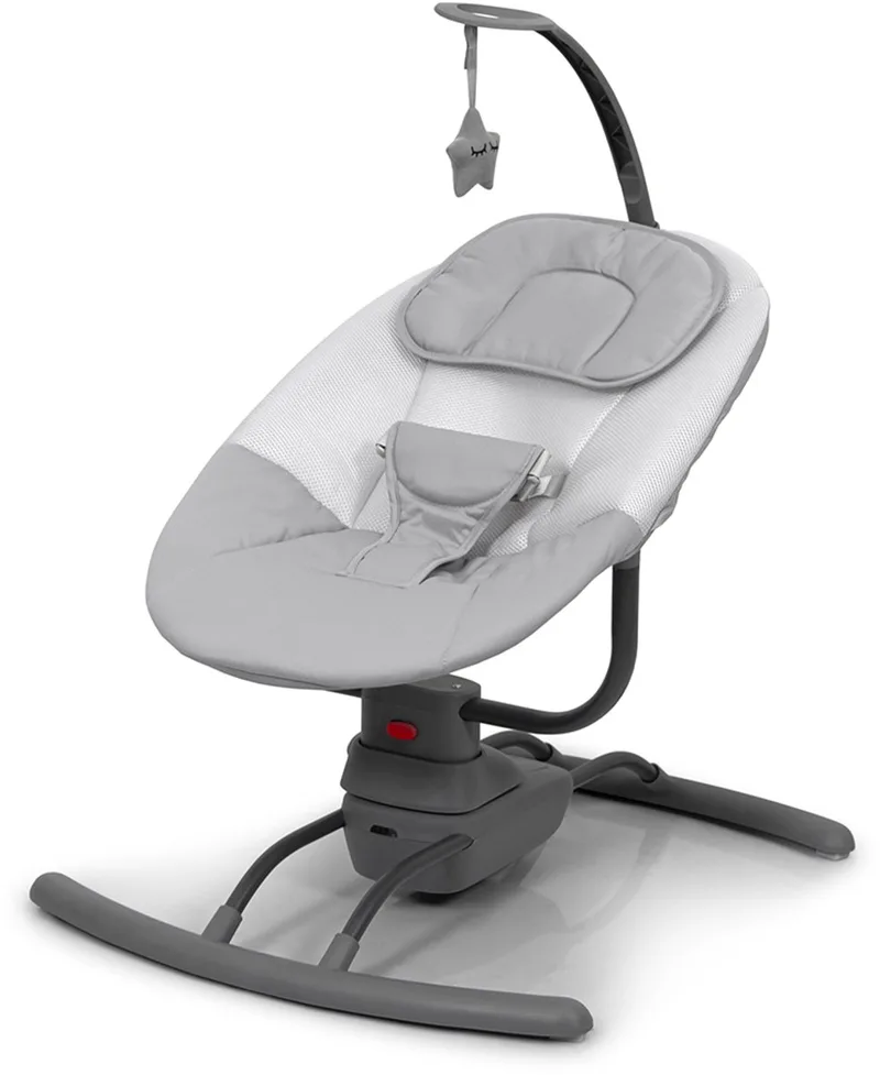 Babyschommel Sereno Licht fra Baninni i Grijs – produktbillede