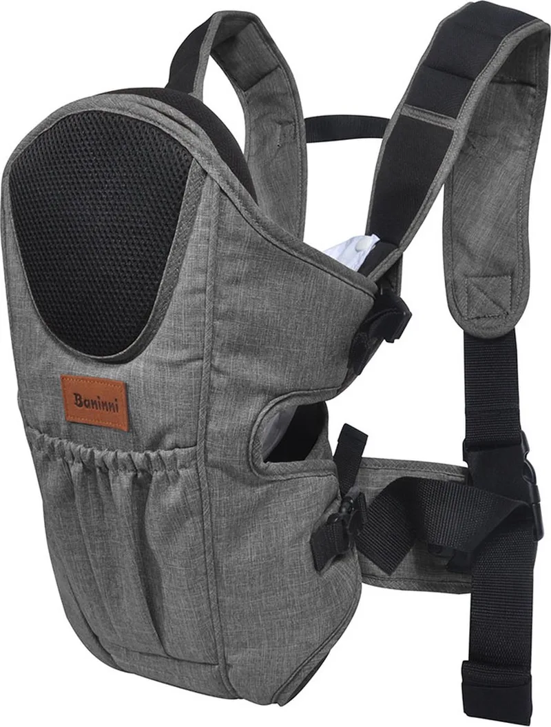 Baninni 3-in-1 Draagzak Prestigio Luxe de Baninni en Grijs – photo produit