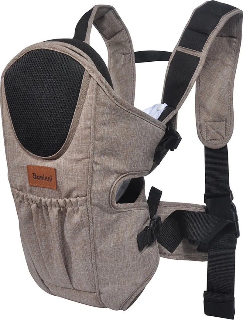 Baninni 3-in-1 Draagzak Prestigio Luxe Zand fra Baninni i Beige – produktbillede