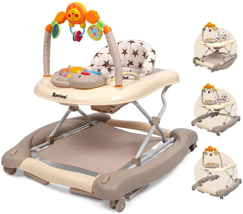 Baninni 5-in-1 Loopstoel Maya från Baninni i Beige – produktbild