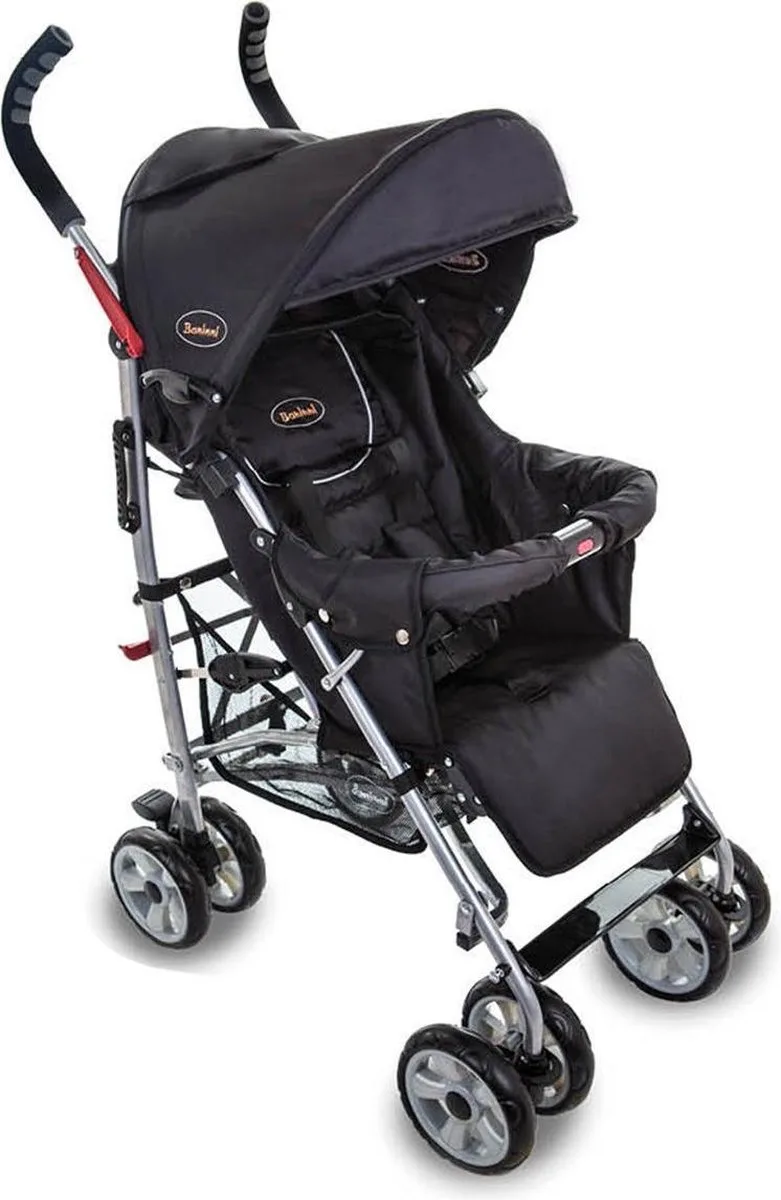 Buggy Luca - Incl. Regenhoes van Baninni in Zwart – productfoto