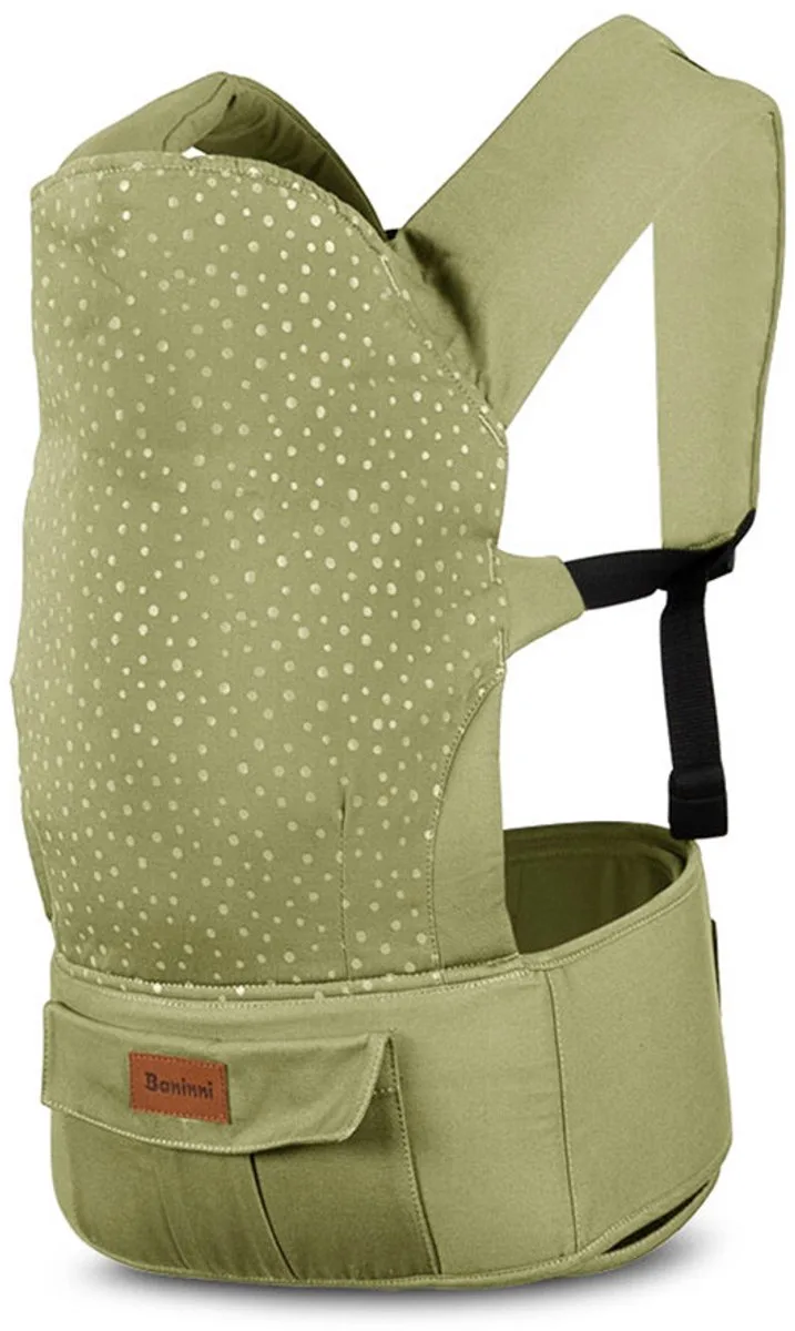 Ergonomische Draagzak Mundo by Baninni in Groen – product photo