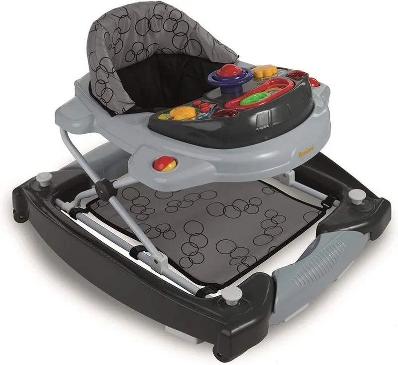 Loopstoel Classic 2-in-1 van Baninni in Grijs – productfoto