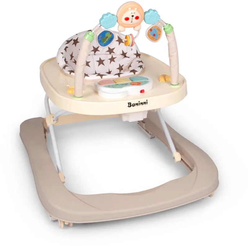 Loopstoel Totti 2-in-1 fra Baninni i Beige – produktbillede