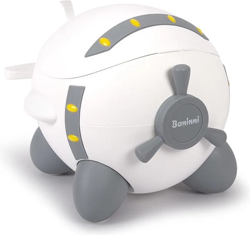 Plaspotje Potty Plane de Baninni en Blanc – photo produit