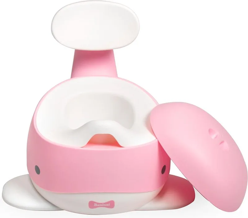 Plaspotje Potty Whale de Baninni en Rose – photo produit