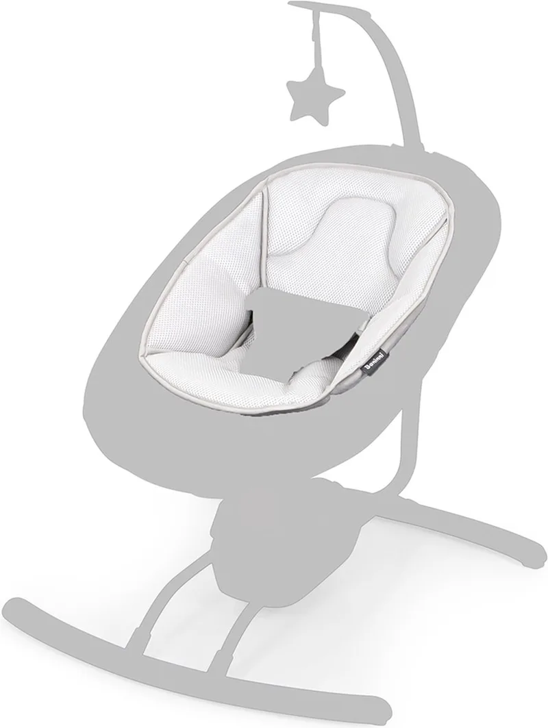 Verkleinkussen voor Babyschommel Sereno från Baninni i Grijs – produktbild