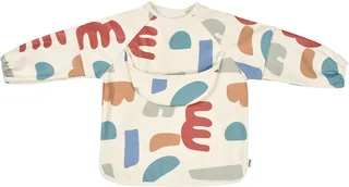Beaba - 2-in-1 slabbetje met mouwen - Kwijl slabbetjes baby - Met opvangbakje en verwijderbare mouwen de Béaba en Playful – photo produit 1 sur 3