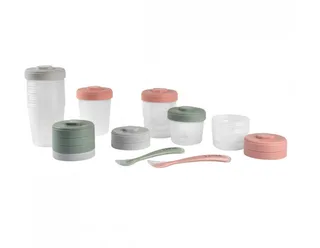 Bewaarpotjes Pack Eerste Maaltijd (2X90Ml + 4X150Ml + 6X250Ml + 2 Siliconen Lepels 1Ste Leeftijd) de Béaba – photo produit 2 sur 4