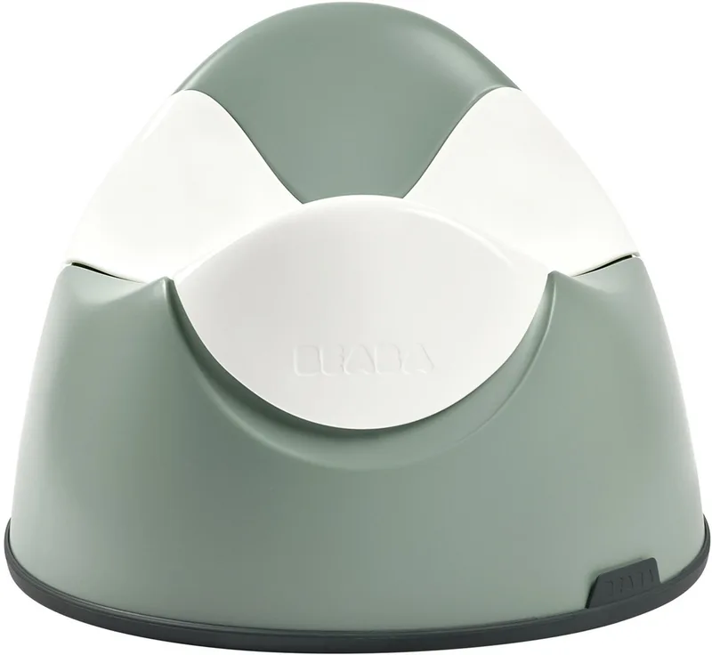 Ergonomisch Potje - Plaspotje voor de Zindelijkheidstraining vanaf 8 Maanden - Uitneembare Binnenpot om Snel te Legen - Antisliprand voor een Stabiele Stand - 3 Grepen en Draaghandvat - 28,5 x 21 x 33 cm van Béaba in Groen – productfoto
