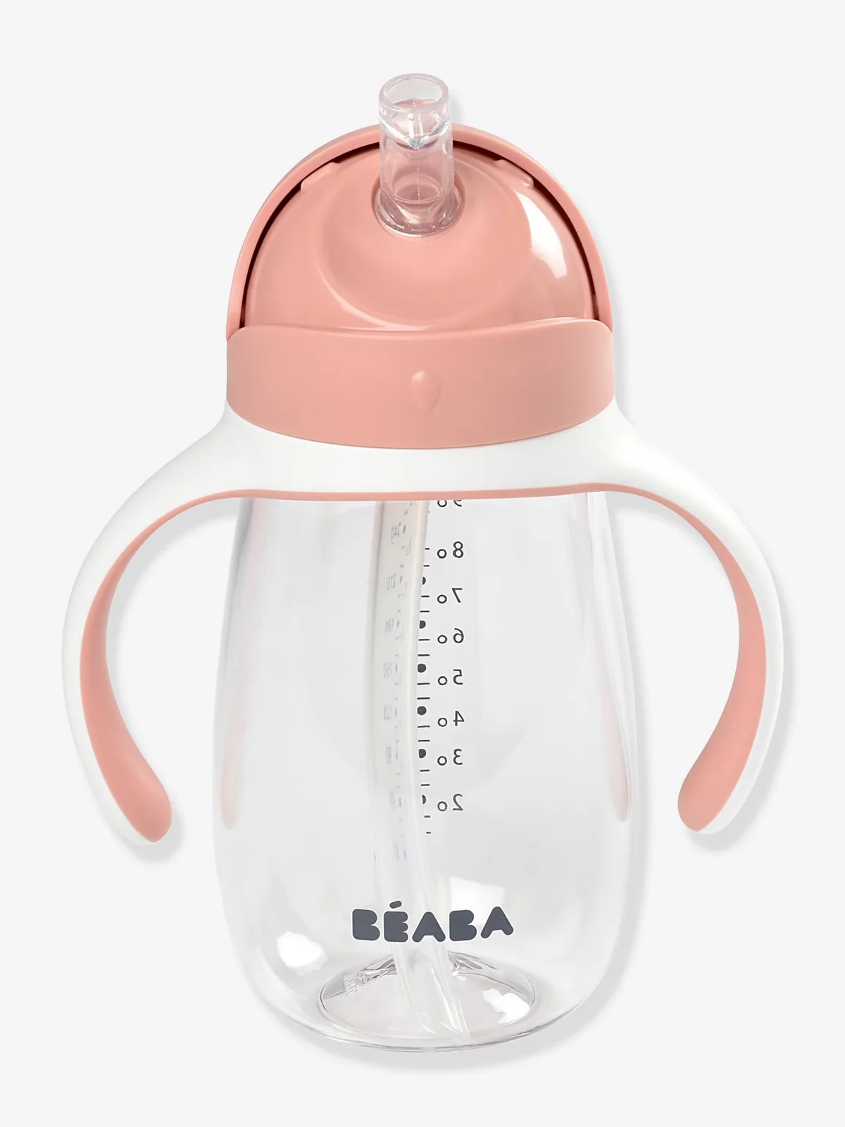 Rietjesbeker (300 ml) BEABA roze van Béaba – productfoto