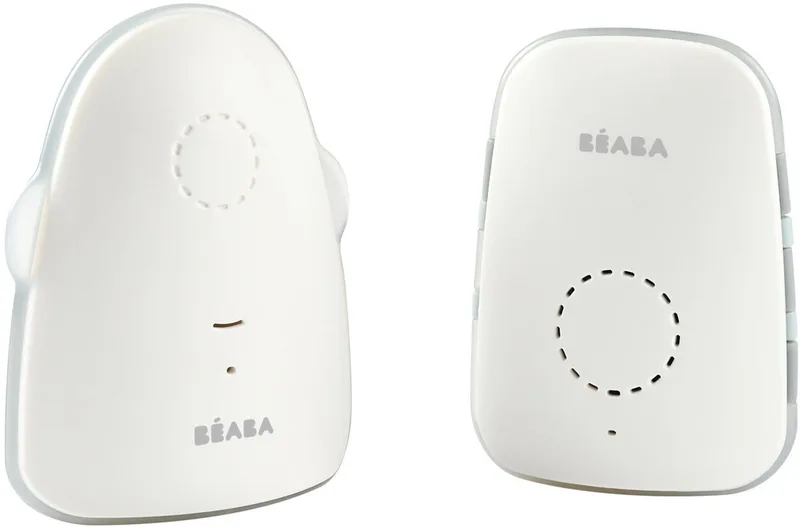 Simply Zen Babyfoon - Storingsvrije Monitor met SRHS-Frequentierotatie - 0-Golftechnologie voor de Nachtmodus - Walkie-Talkie om je Kindje Gerust te Stellen - Bereik tot 300 m - VOX-Stemactivatie fra Béaba i Wit – produktbillede