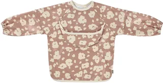 slabbetje - Evolutief 2-in-1 - Savannah Bloom - Waterdicht - Verstelbaar de Béaba en Beige – photo produit 1 sur 3