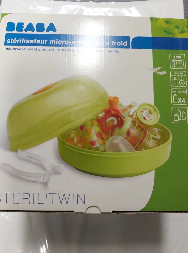 sterilisator voor magnetron by Béaba in Groen – product photo
