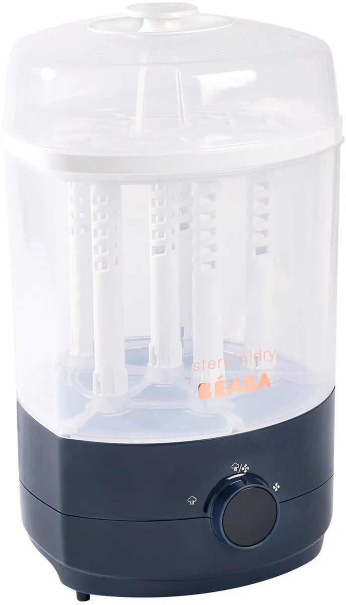 Stoomsterilisator 2-in-1 - Met Droogfunctie - Snel & Hygiënisch - 8 Minuten - BPA-vrij – Grijs/Wit by Béaba in Blauw – product photo
