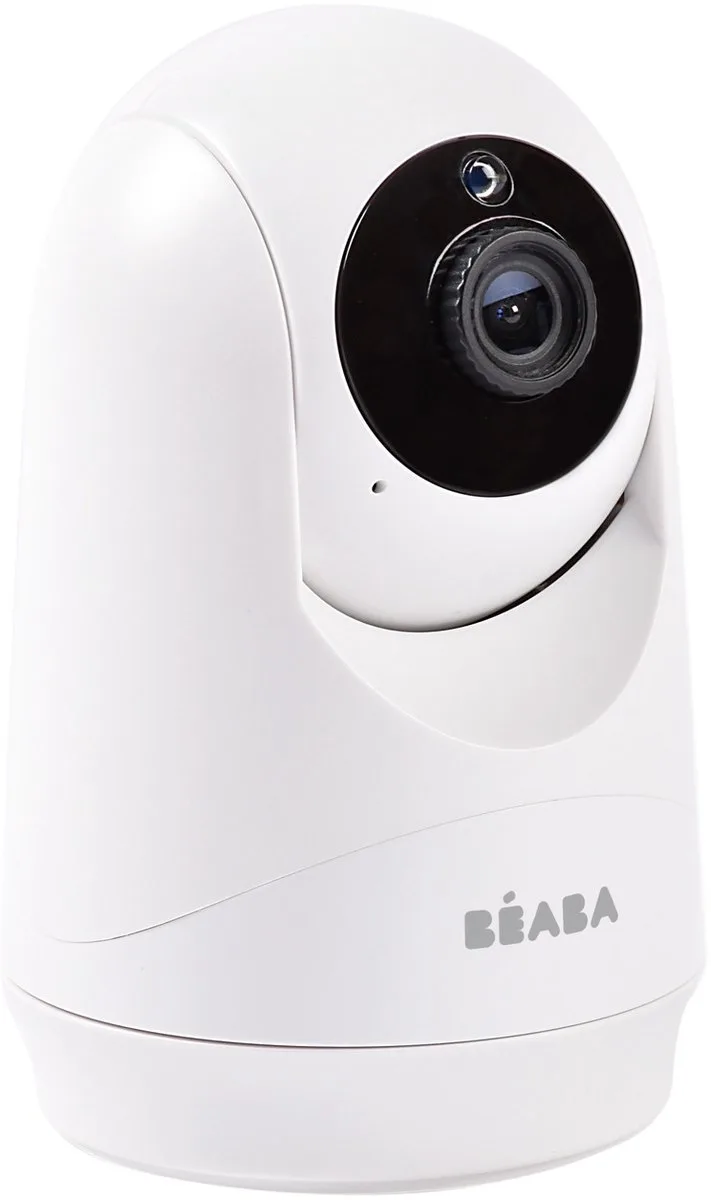 Zen Plus 2 Extra Camera - Uitbreidingsunit voor de Babyfoon - Pan & Tilt 270° Horizontaal en 90° Verticaal - 2x Digitale Zoom - Infrarood Nachtzicht - Geluids- en Temperatuursensor - Inclusief Muurbeugel de Béaba en Wit – photo produit
