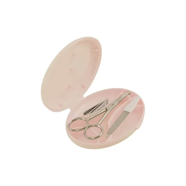Baby Manicure set - Schaartje, Vijl, Nagelknipper - Roze