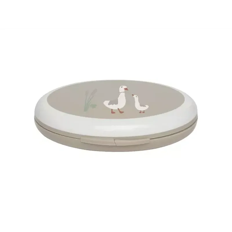 Baby Manicure set - Schaartje, Vijl, Nagelknipper Taupe Off spring fra bébé-jou – produktbillede 1 af 4