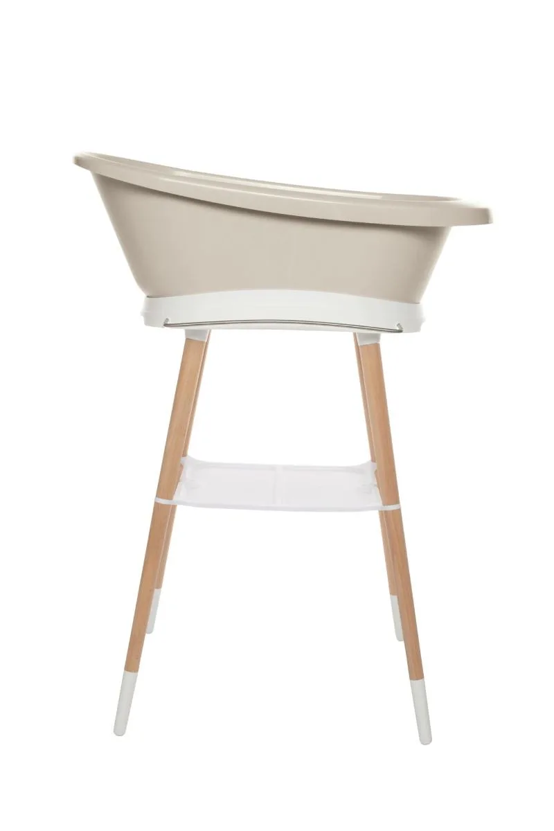 Babybadje Bath Sense - Taupe fra bébé-jou – produktbillede 4 af 4