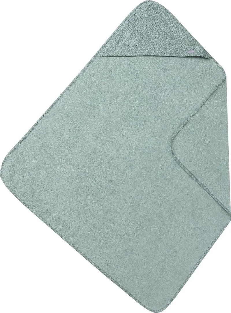 Badcape Sepp van bébé-jou in Sky Green – productfoto