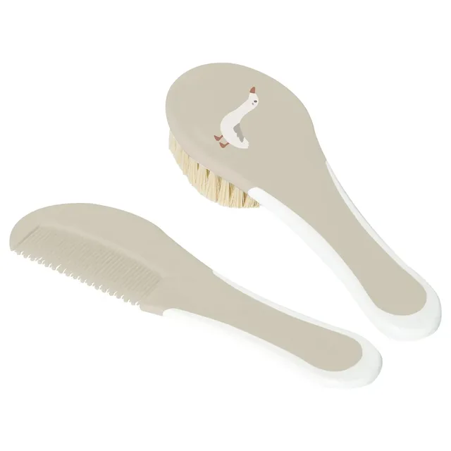 Borstel en kam - Taupe Off Spring
