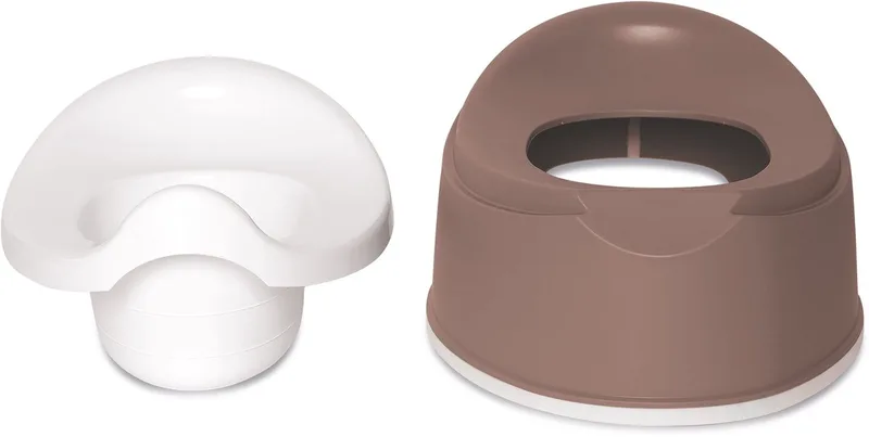 Potje GROW BBJ Mocha Mouse van bébé-jou in Mocha Mousse – productfoto