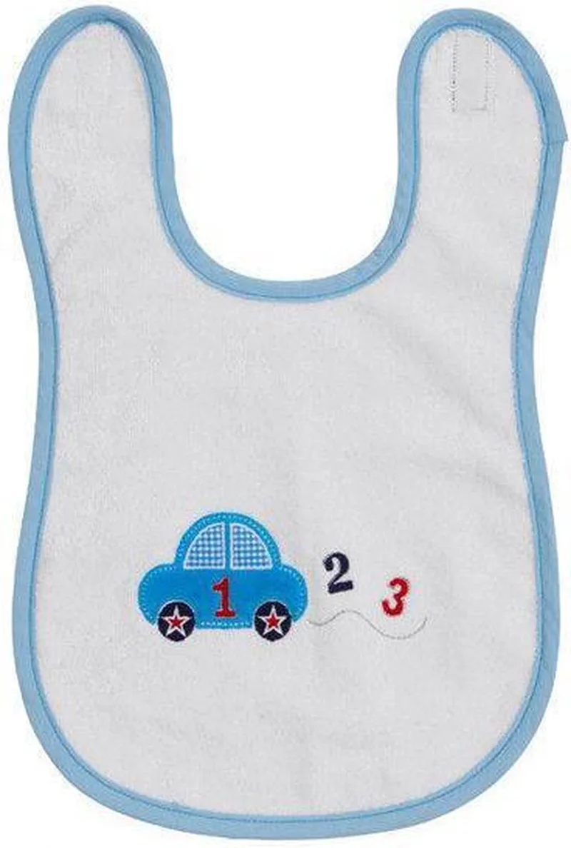 Slab + kl.band 123 Bebe Jou van bébé-jou in Wit – productfoto