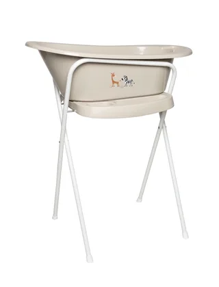Steppe Click Baby Badje fra bébé-jou i Taupe – produktbillede 4 af 4