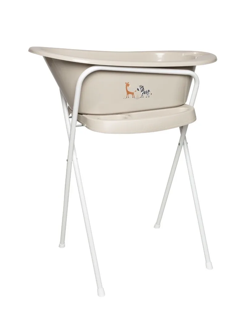 Steppe Click Baby Badje fra bébé-jou i Taupe – produktbillede 4 af 4