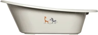 Steppe Click Baby Badje fra bébé-jou i Taupe – produktbillede 1 af 4